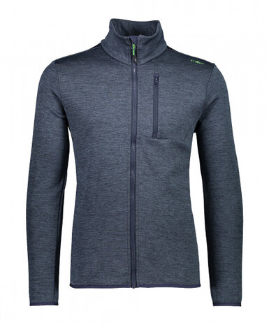 jack knit-tech heren polyester donkergrijs maat 4XL