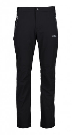 wandelbroek heren nylon zwart maat 3XL