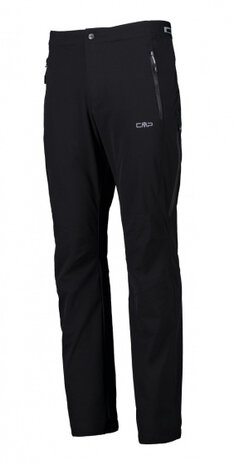 wandelbroek heren nylon zwart maat 3XL