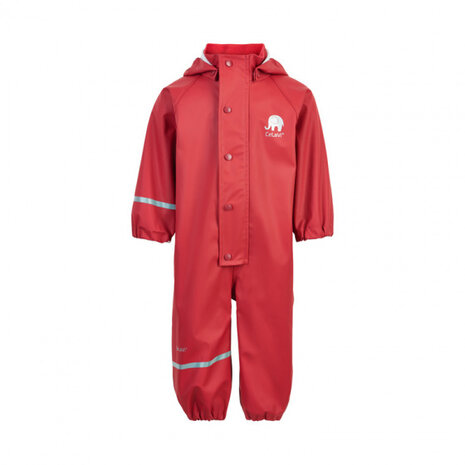 regenpak junior polyester rood maat 70