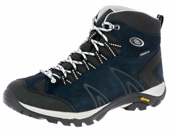wandelschoenen Mount Bona High heren su&egrave;de navy mt 43