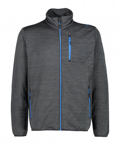 jack knit-tech heren polyester antraciet maat 4XL
