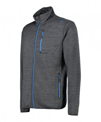 jack knit-tech heren polyester antraciet maat 4XL