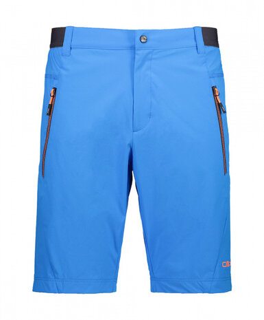 wandelshort heren nylon blauw maat XXL