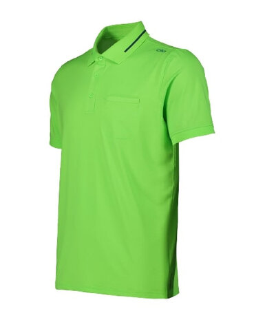 polo Hi-tech heren dry-function polyester groen maat 5XL