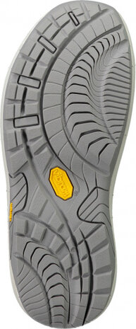 wandelsandalen Ancha dames polyester/EVA grijs/wit mt 40