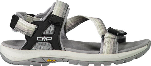 wandelsandalen Ancha dames polyester/EVA grijs/wit mt 41