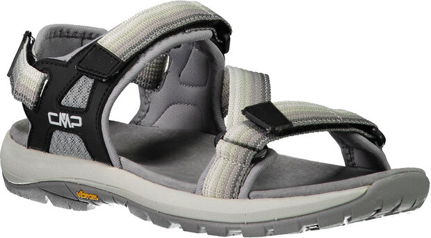 wandelsandalen Ancha dames polyester/EVA grijs/wit mt 41