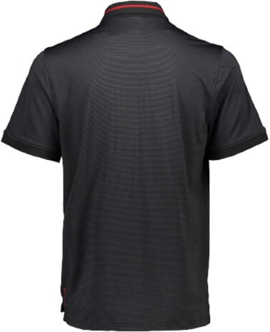 polo Hi-tech heren dry-function polyester antraciet maat S