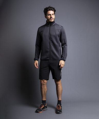 outdoorvest heren neopreen antraciet maat XL