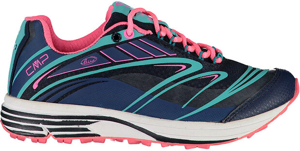 trailschoenen Maia dames polyester/EVA navy/roze maat 39
