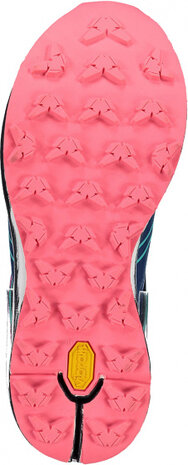 trailschoenen Maia dames polyester/EVA navy/roze maat 41