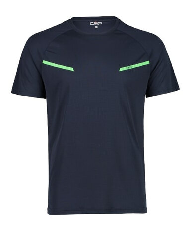 T-shirt heren polyester zwart maat XXL