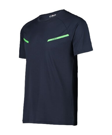 T-shirt heren polyester zwart maat XXL