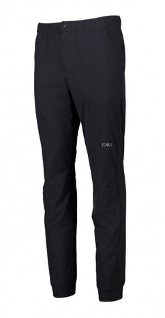 wandelbroek heren nylon stretch zwart maat 3XL