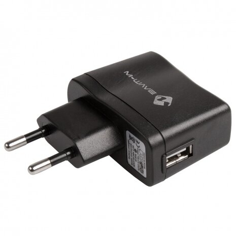 Converter AC naar USB zwart