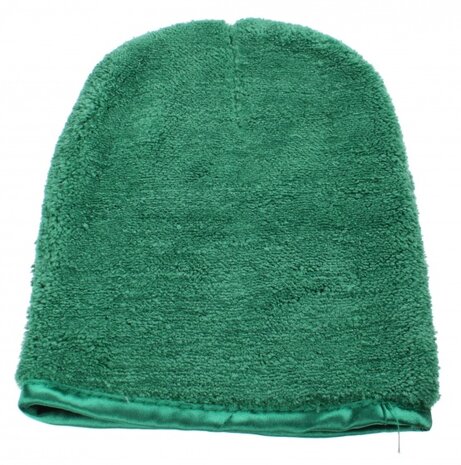 X1651td stofhandschoen microfiber 16 x 23 cm groen