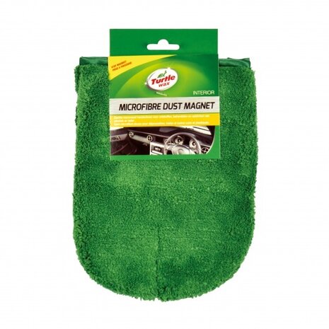 X1651td stofhandschoen microfiber 16 x 23 cm groen