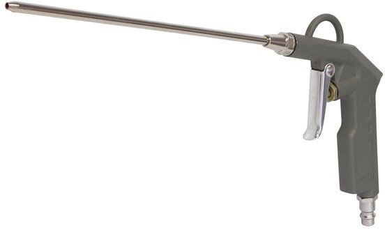 luchtpistool met lange bek aluminium grjis