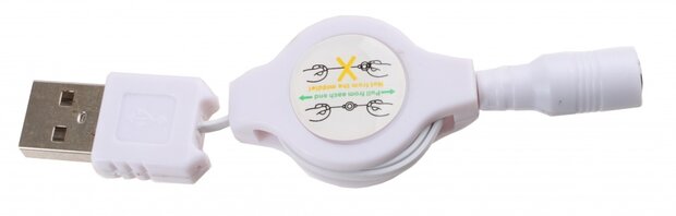 USB-verbindingskabel Sentinel 70 cm wit 6-delig