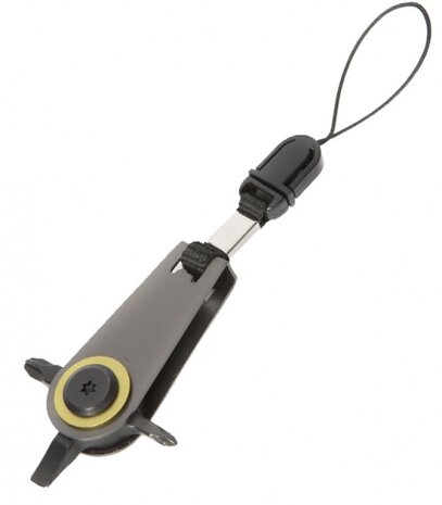 zakschroevendraaier Zipper 8,5 cm grijs