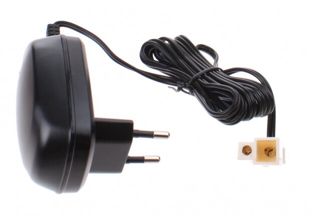 batterijlader CE 12V-1A zwart