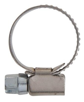 slangklem 25-40 mm RVS (aisi 316) zilver 52 mm