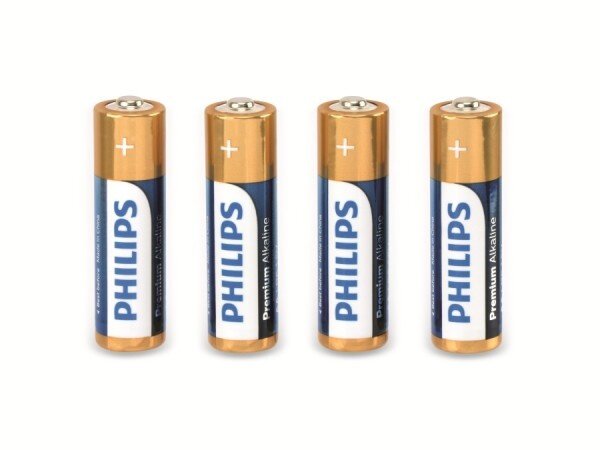 batterijen Premium Alkaline LR6 AA 4 stuks