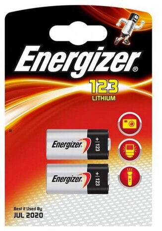 staafbatterij e2 Photo 123 Lithium 3V 2 stuks