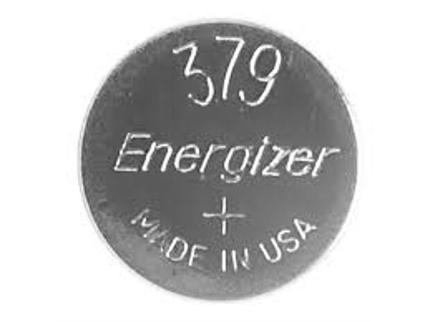knoopcelbatterij SR63/SR521 SW 1,55V per stuk