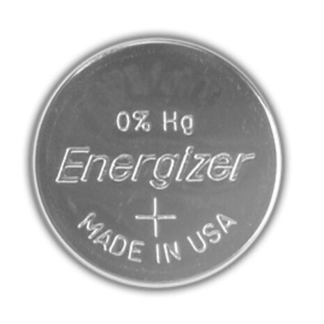knoopcelbatterij SR60/SR621 SW 1,55V per stuk