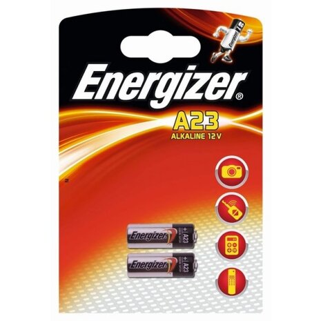 batterijen A23 Alkaline 12V 2 stuks