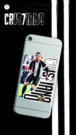 telefoonsticker Cristiano Ronaldo 9 x 6 cm