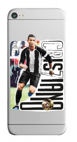 telefoonsticker Cristiano Ronaldo 9 x 6 cm