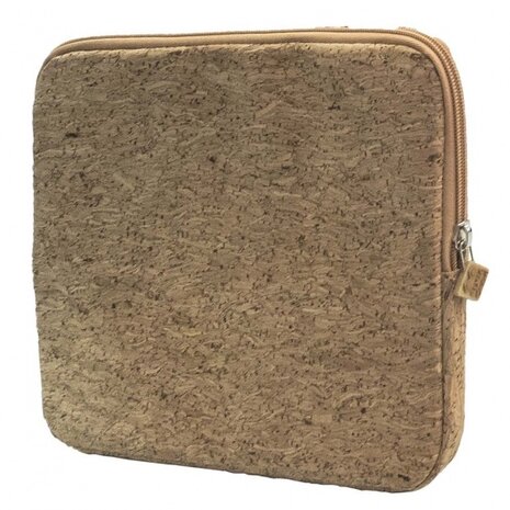tablethoes Cork met siliconen paneel bruin