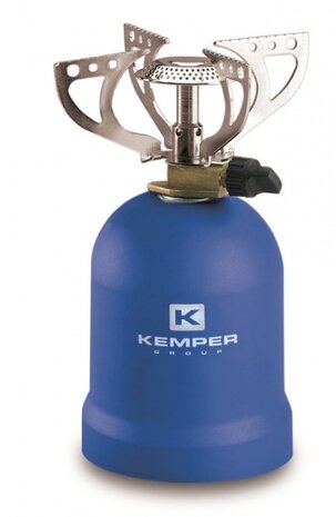 gasbrander kooktoestel 1200 Watt blauw