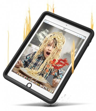 tablethoes waterdicht voor Apple iPad 9.7 zwart
