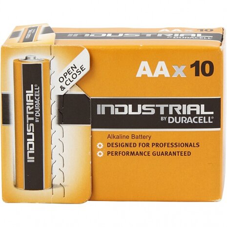 Industrial Alkaline AA batterijen 10 stuks