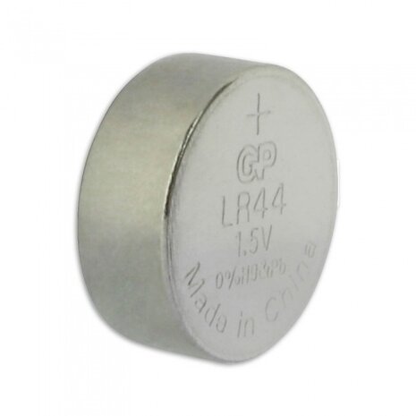 knoopcelbatterij LR44/A76 Alkaline 1.5V per stuk