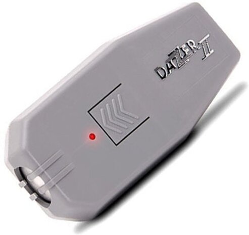 hondenverjager draagbaar 11 cm grijs