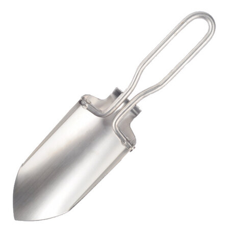 vouwschep RVS zilver 23 cm
