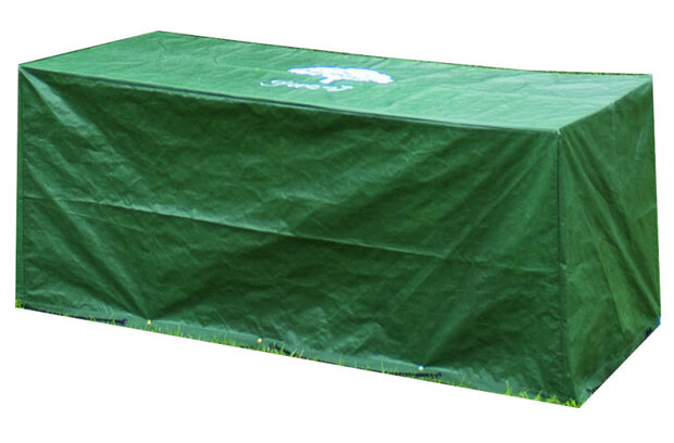 dekzeil loungestoel polyetheen 170 x 76 x 76 cm groen