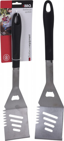 spatel RVS zilver/zwart 45 cm