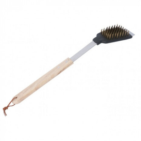 borstel &amp; schraper eikenhout 44 cm