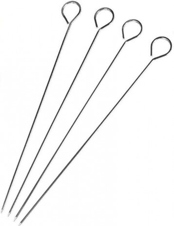 barbecuespies 24 cm 4 stuks