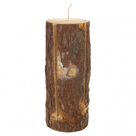 tuinfakkel boomstronk 50 cm bruin