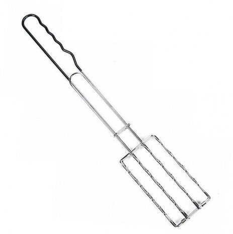 grillklem 50 cm zilver