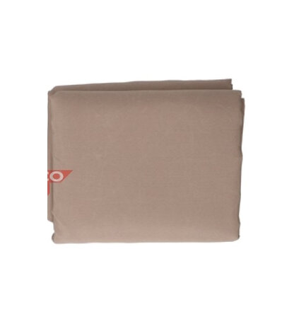zonnescherm doek bruin 3,6x3,6 meter