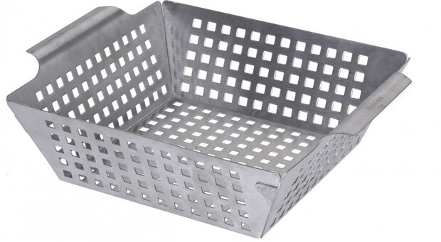 barbecuemand 25 x 21 x 8 cm zilver