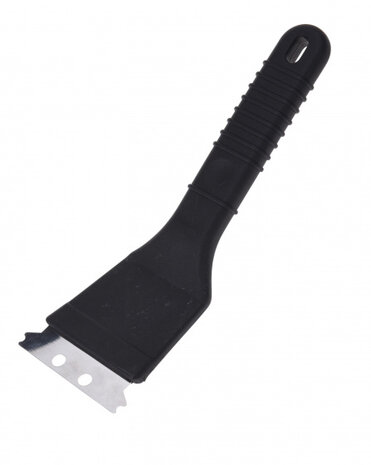 borstel voor barbecuereiniging 2-in-1 zwart 21 cm